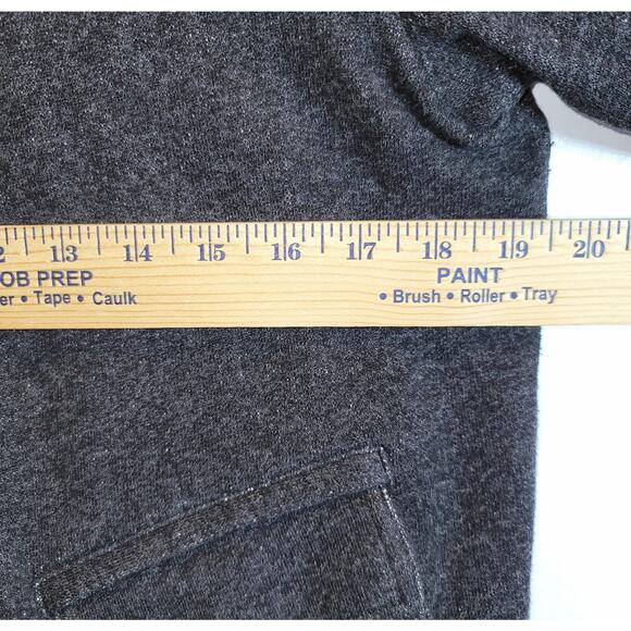 Cabi #775 Moto Jacket Asymmetrical Zip French Terry Knit Sz XL Charcoal Gray - Picture 14 of 16